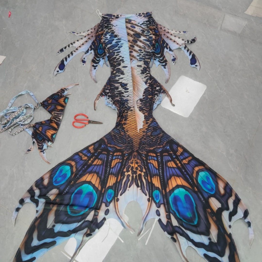 Aquarium & Marine Museum Universiti Malaysia Sabah Kota Kinabalu Sabah Photos - New Original Multi-Color Mermaid Tail Swimsuit,
