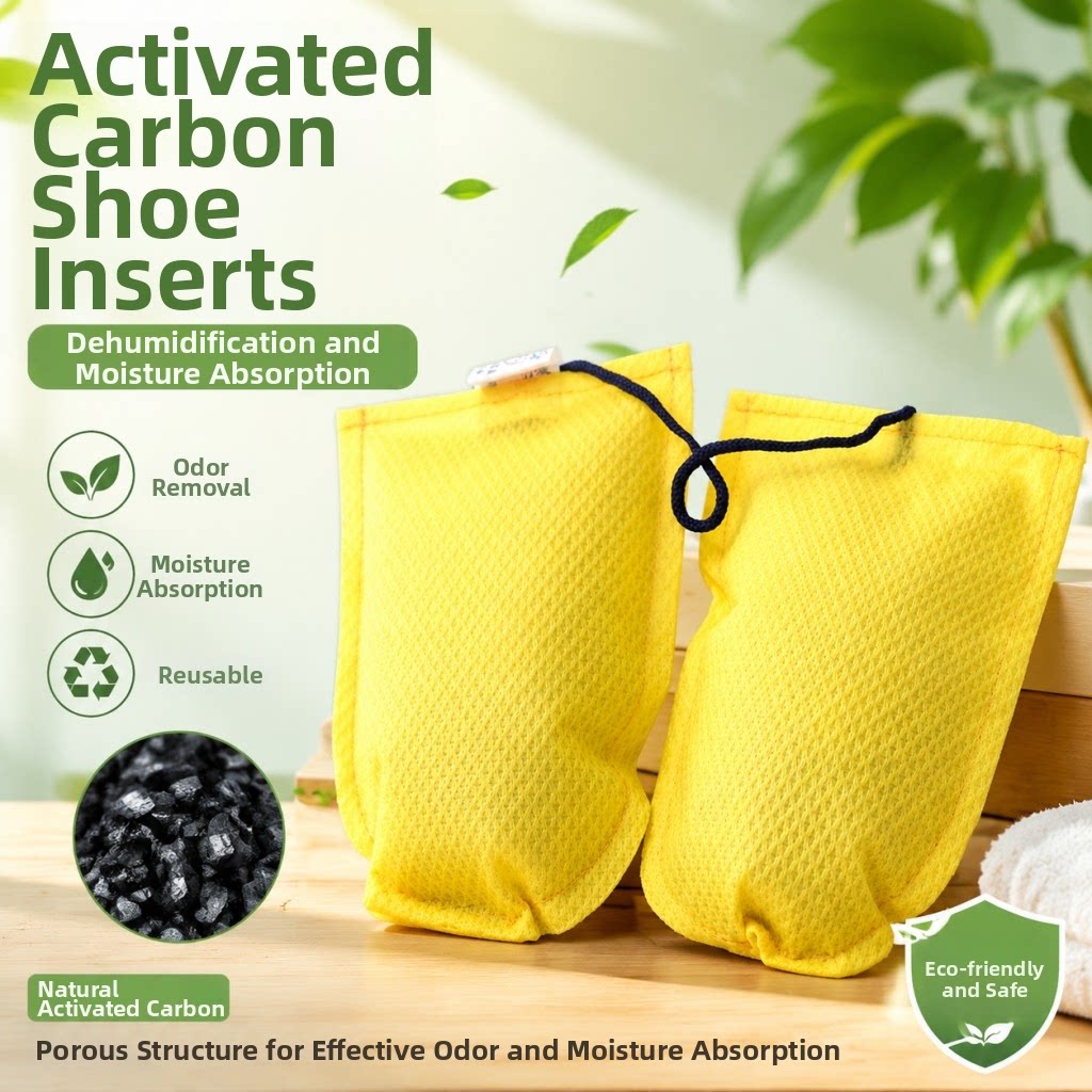 Activated Carbon Bag - Bamboo Charcoal Shoe Inserts Activated Carbon