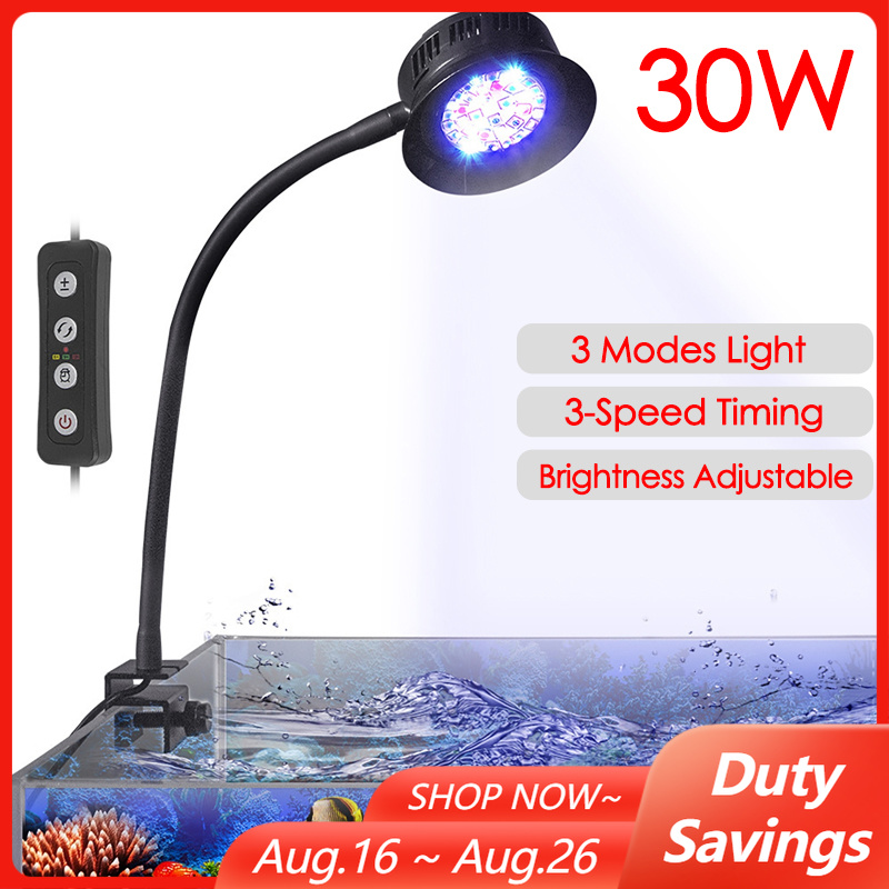 Aquarium Marine Light - 30W Aquarium Fish Tank Sea Water