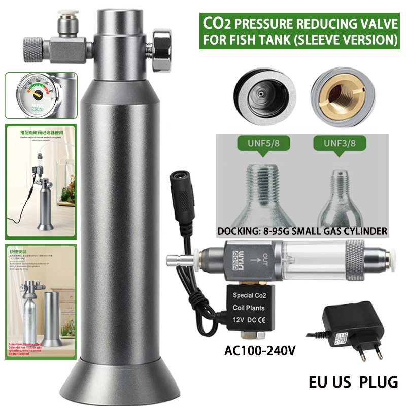 Marine Aquarium Ozone - Aquarium DIY CO2 Regulator Quick Plug