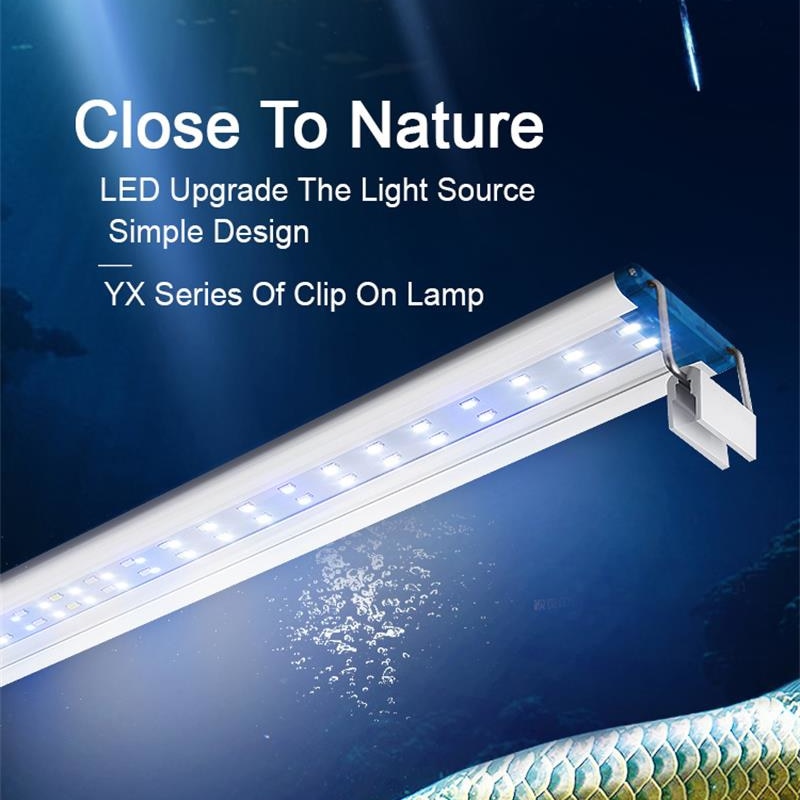 Aquarium Marine Light - Extensible Waterproof Clip on Lamp For