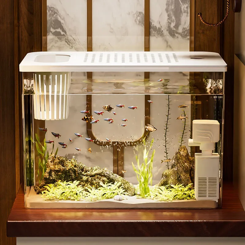 Marine Aquarium With Sump - PET+ABS Fish Tank New Transparent with