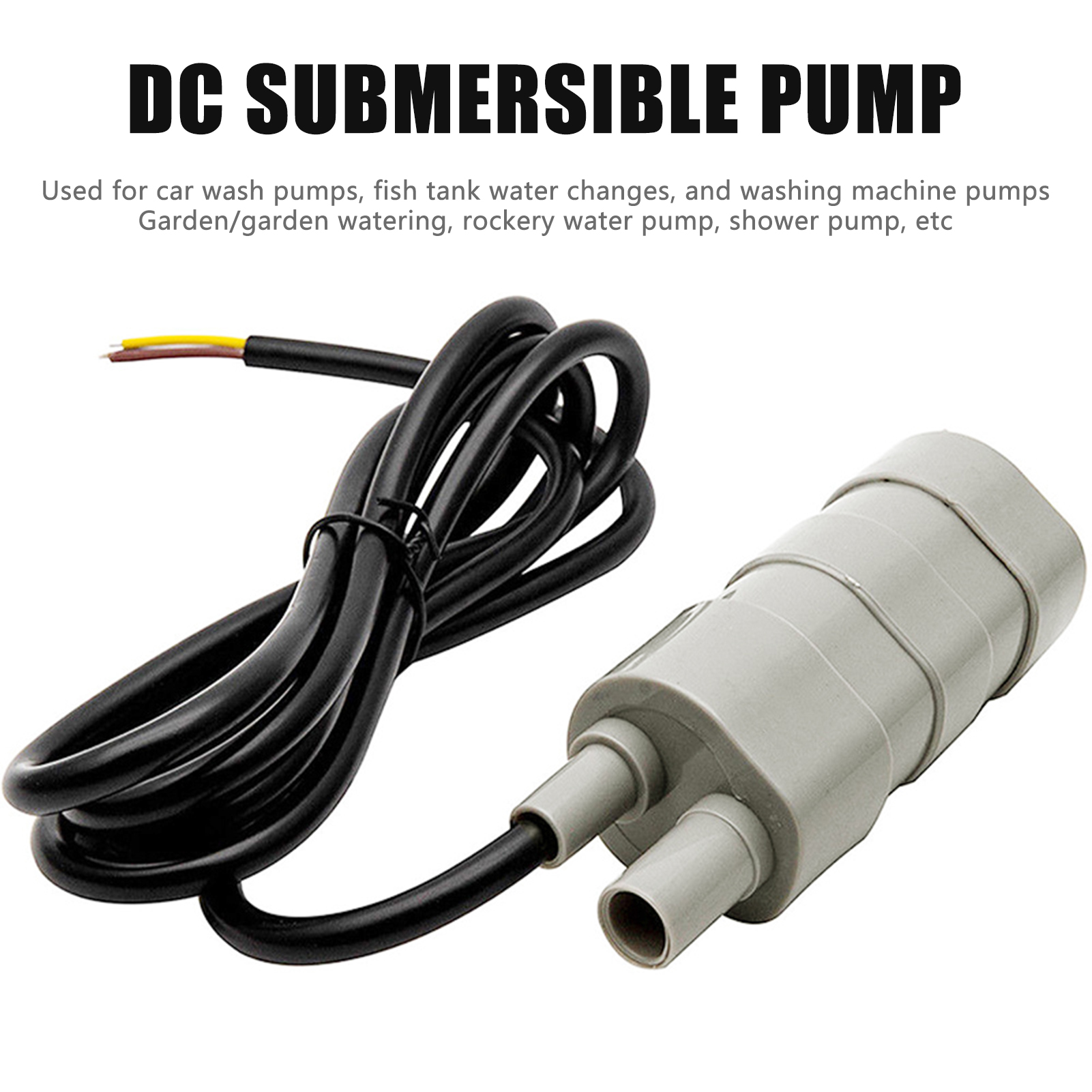 Marine Aquarium Wave Maker - 12V Submersible Water Pump Ultra Silence