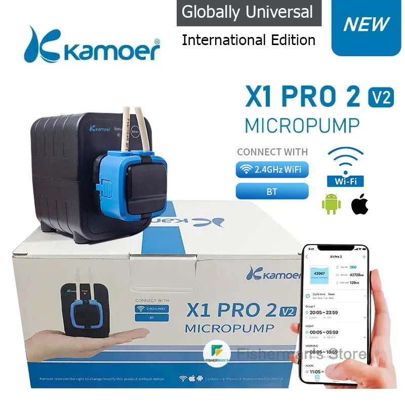 Kamoer X1 PRO 2 V2 WiFi Blueto - Marine Aquarium Wave Maker review and price