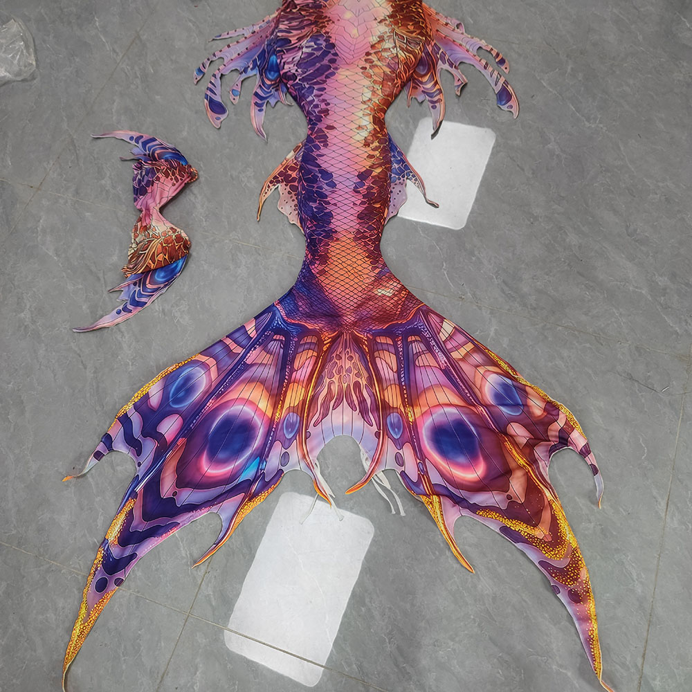Original Colorful Mermaid Tail - Aquarium & Marine Museum Universiti Malaysia Sabah Kota Kinabalu Sabah Photos review and price