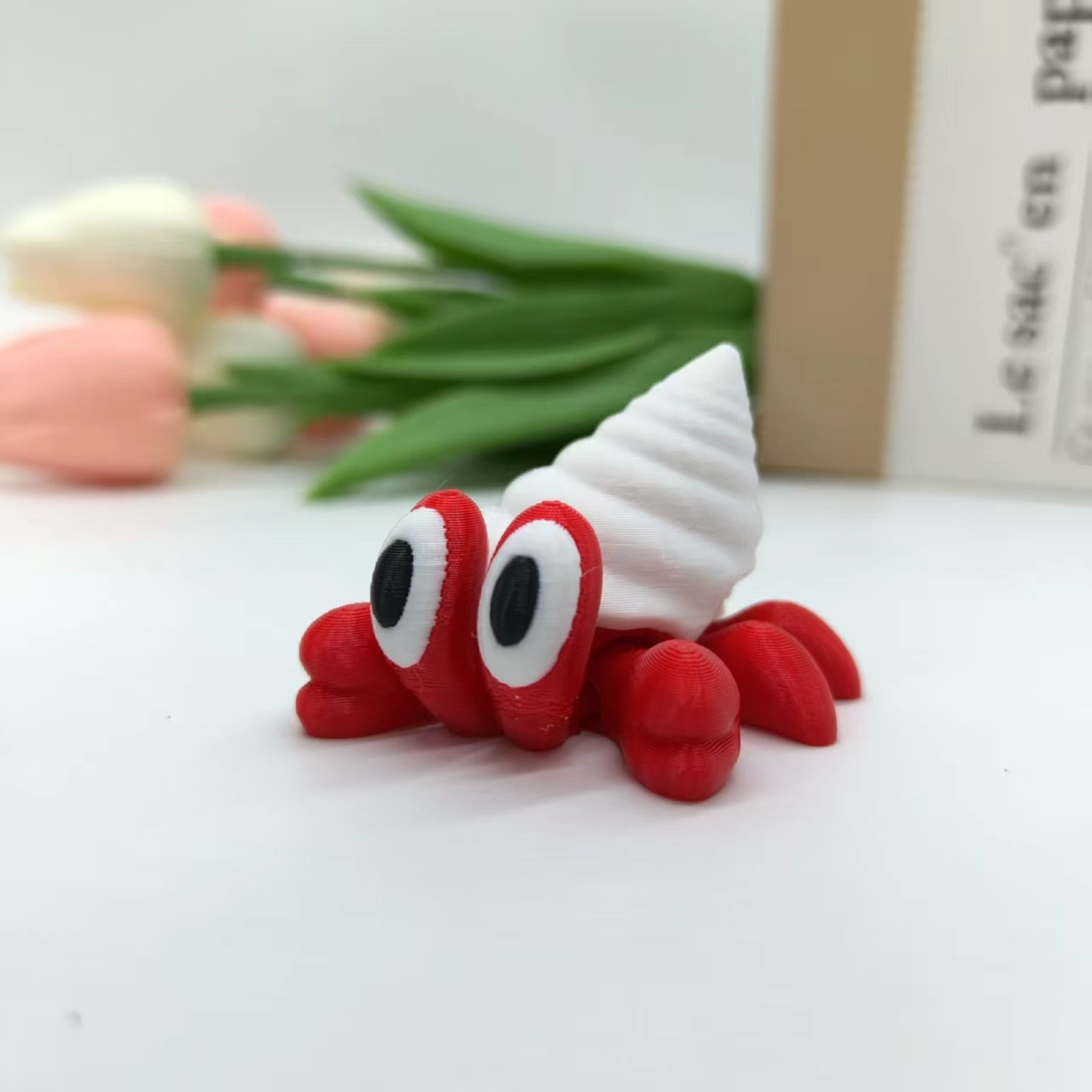 3D Printed Hermit Crab Statue, - Marine Aquarium Hermit Crab review and price