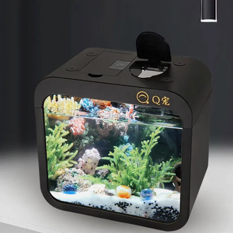 Desktop Transparent Acrylic Fi - Marine Aquarium With Sump review and price