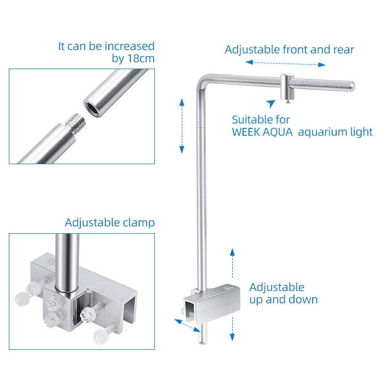 Week Aqua Light Stand Universa - Aquarium Marine Light review and price