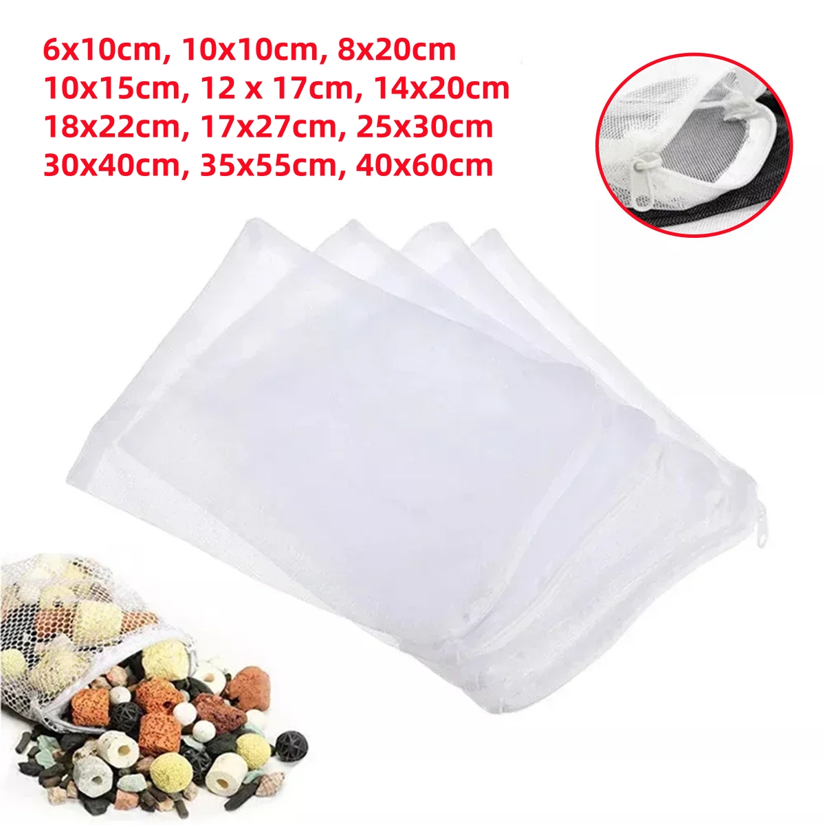 1/5Pcs Aquarium Filter Bags wi - Aquael Filter Fzn review and price